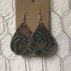 Real Leather Earrings